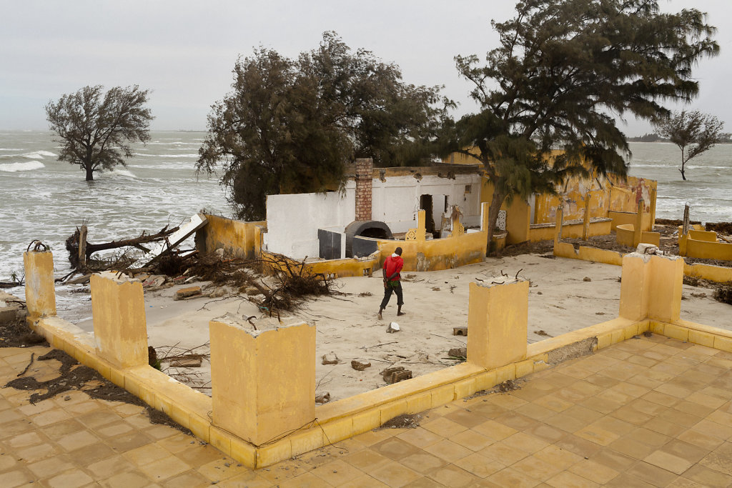 La brèche / Bouleversement dans la zone littorale de Saint-Louis du Sénégal